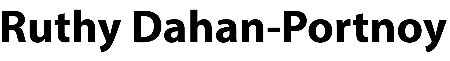 Ruthy Dahan Portnoy